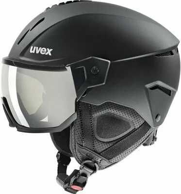 Casca schi UVEX Instinct Visor Negru Mat, marime 59-61