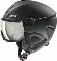 Casca schi UVEX Instinct Visor Negru Mat, marime 60-62