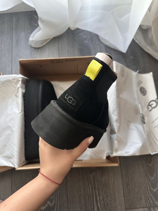 UGG Mini Dipper Platform Black