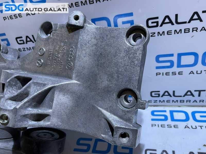 Suport Accesorii Rola Intinzatoare Motor Alternator Audi A3 8P 2.0 TDI BMM BKD 2004 - 2013 Cod 03G903143A 03G903315 [V0720]