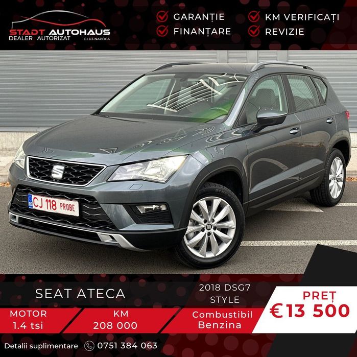 Seat Ateca GARANTIE 12 luni#Automata#Benzina