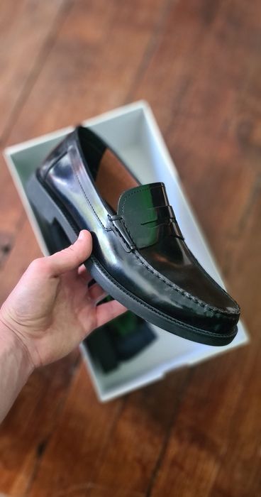 Мъжки кожени мокасини/обувки Geox