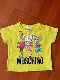 Moschino блузка с къс ръкав
