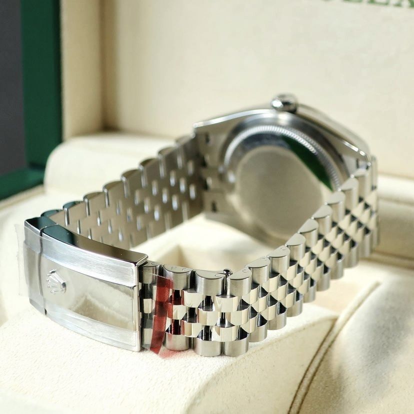 ceas rolex datejust blue dial 36 mm