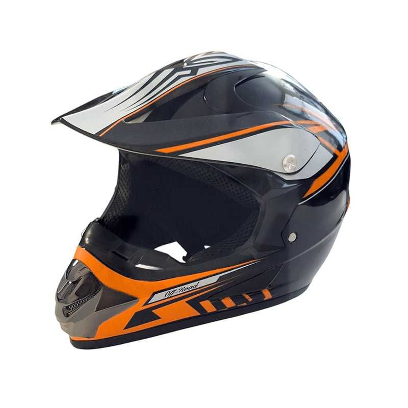 Кросова каска ACEBIKE, Full Face, DOT, Размер: M-L -Вело, Мото, Скутер