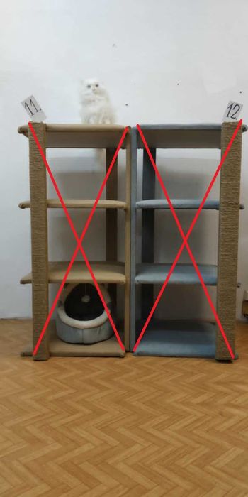 Нови Големи котешки катерушки - 110 см Сглобени 105 лв /53 €