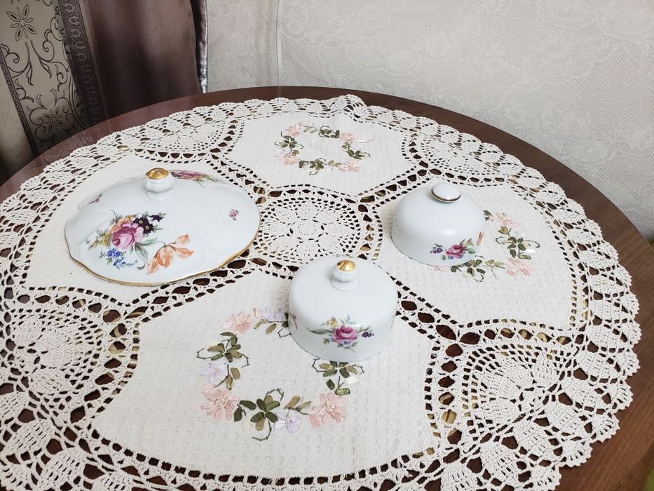 Крышки мейсенский букет