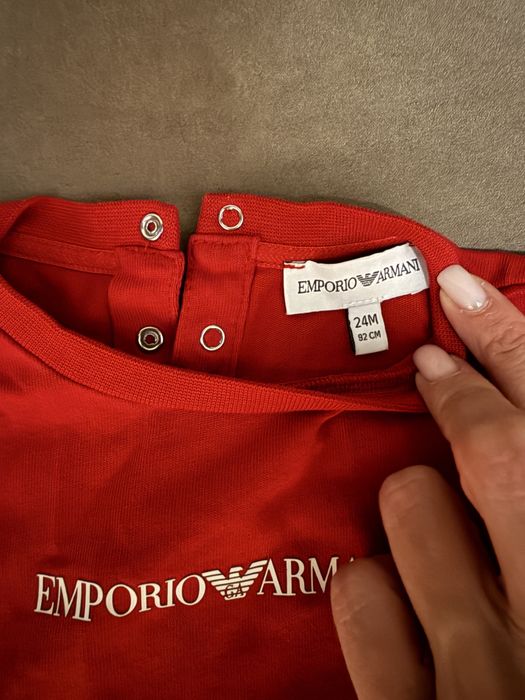 Детска тениска Emporio Armani