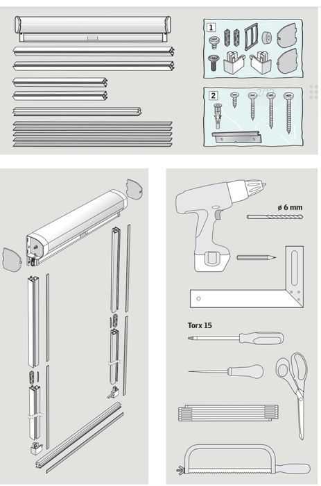 Plasa împotriva insectelor velux