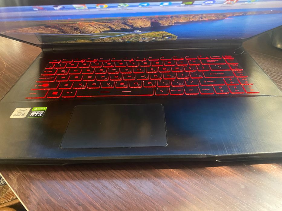 Msi GF65 RTX 3060 i5 16gb ssd 512