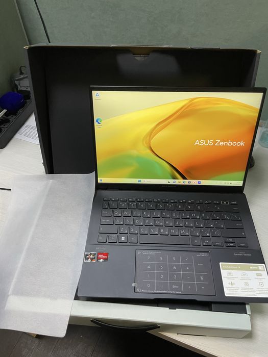 Ултрабук Asus zenbook 14. Озу 16 ssd 1 Tb.