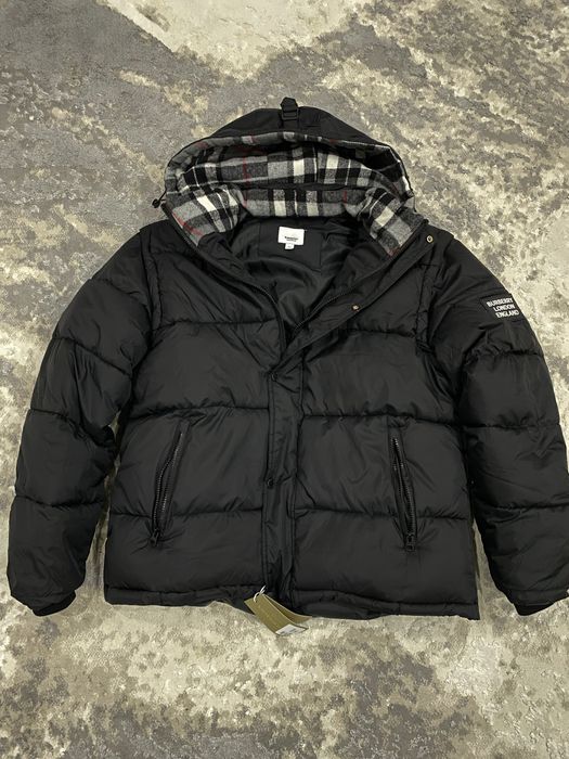 Пуховик burberry
