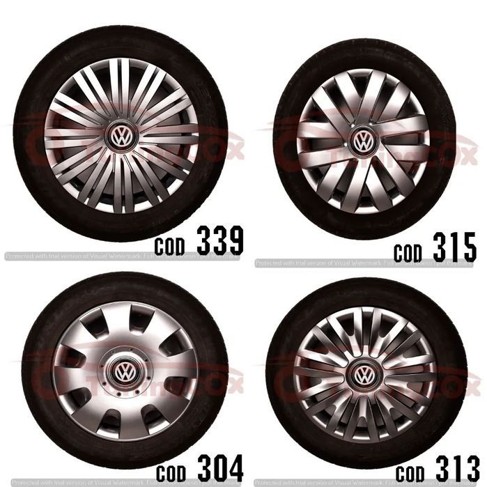 capace roti vw r15 la set de 4 buc,capace janta aliaj