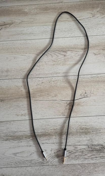 Cablu audio mono Jack 6.3 mm → Jack 3.5 mm | 1.5 m | NOU, nefolosit