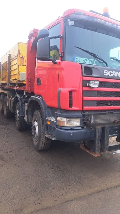 Scania R470 8x4 camion basculabil