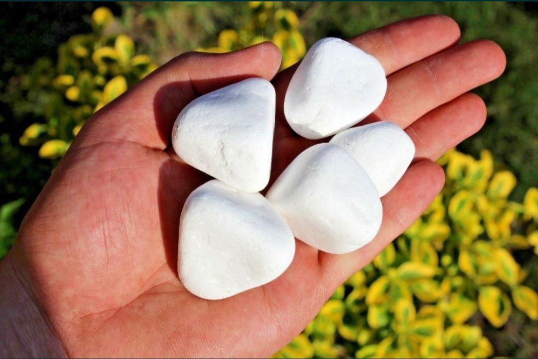 Камень натуральный белый от производителя