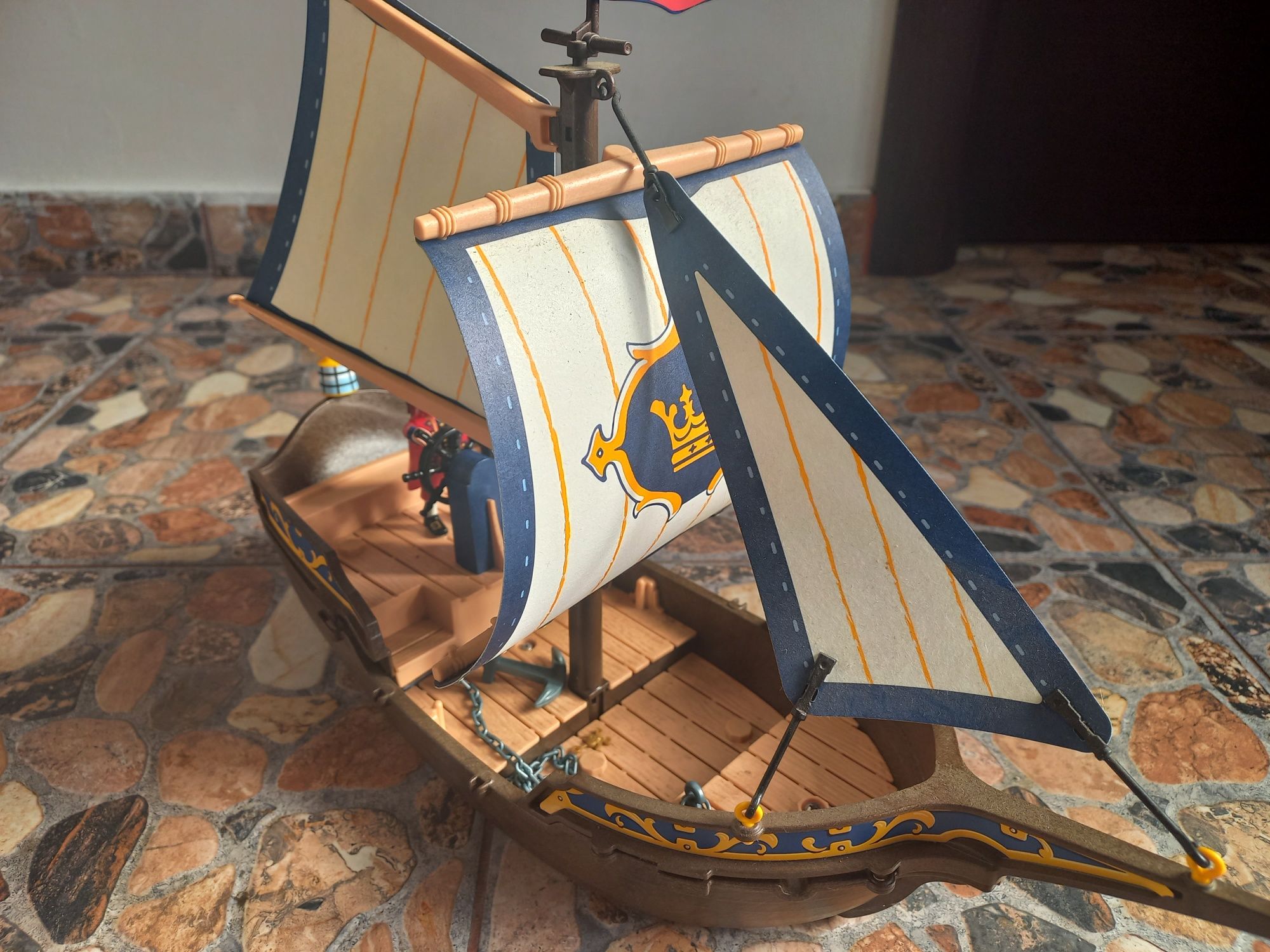 Playmobile Caravela cu soldat britanic