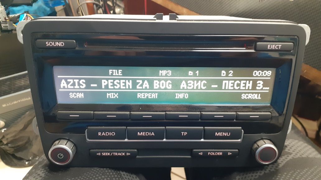 Vw Rcd310 mp3 radio