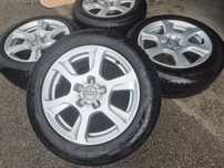 5х112/16 с гуми Ауди А3 А4 Q3 Q5 5x112/16 Audi VW Skoda Seat