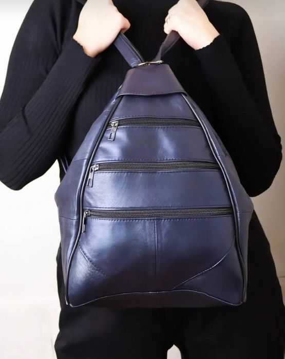 Дамска Раница 100%Естествена Кожа