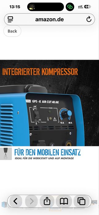 Gude gps k air cut 40 ak