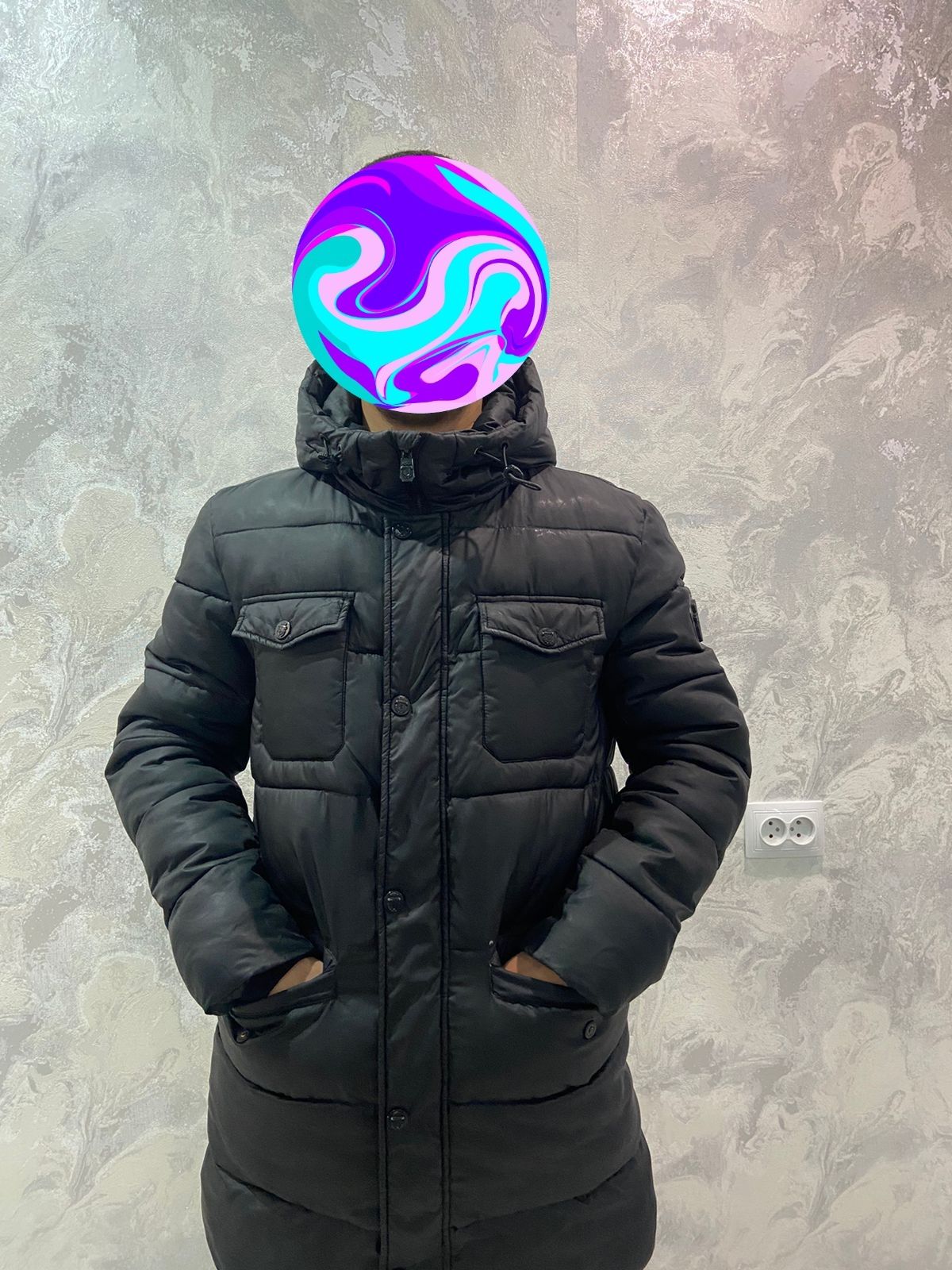 Продам мужской зимний куртку
