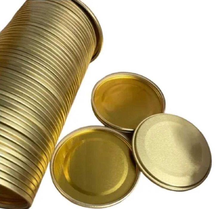 Крышка из алюминия. Крышки для консервирования. Алюминиевая крышка.