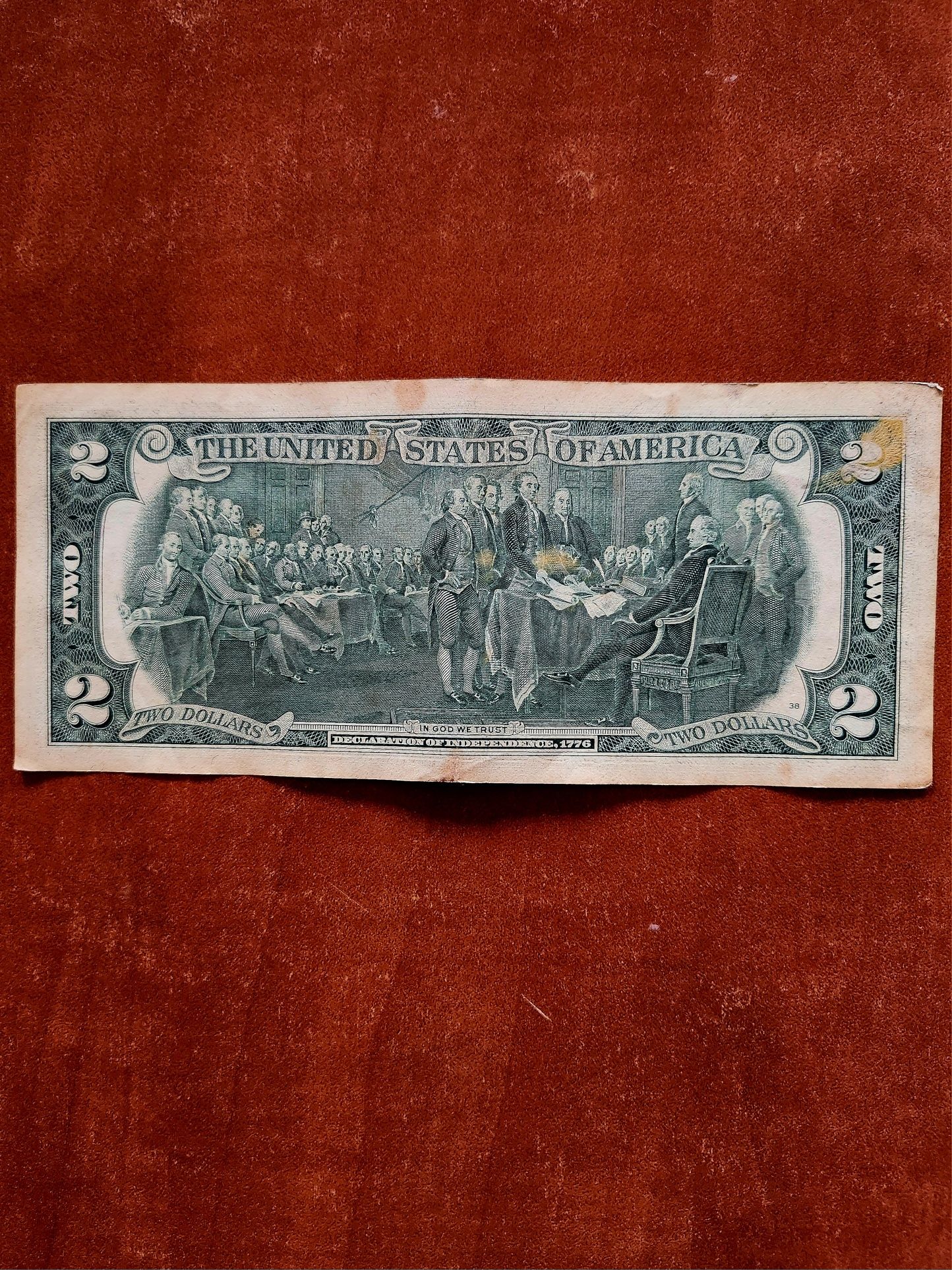 4×2 Dolari USA 1976 , Federal Reserve.