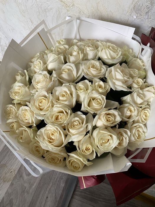 Букет роз 51штук
