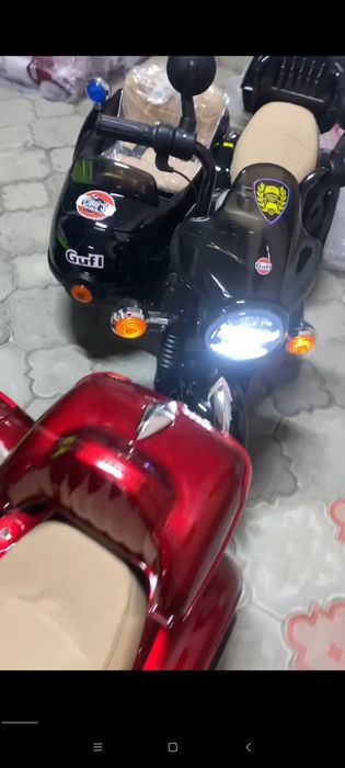 Мотоцикл с мегалкой