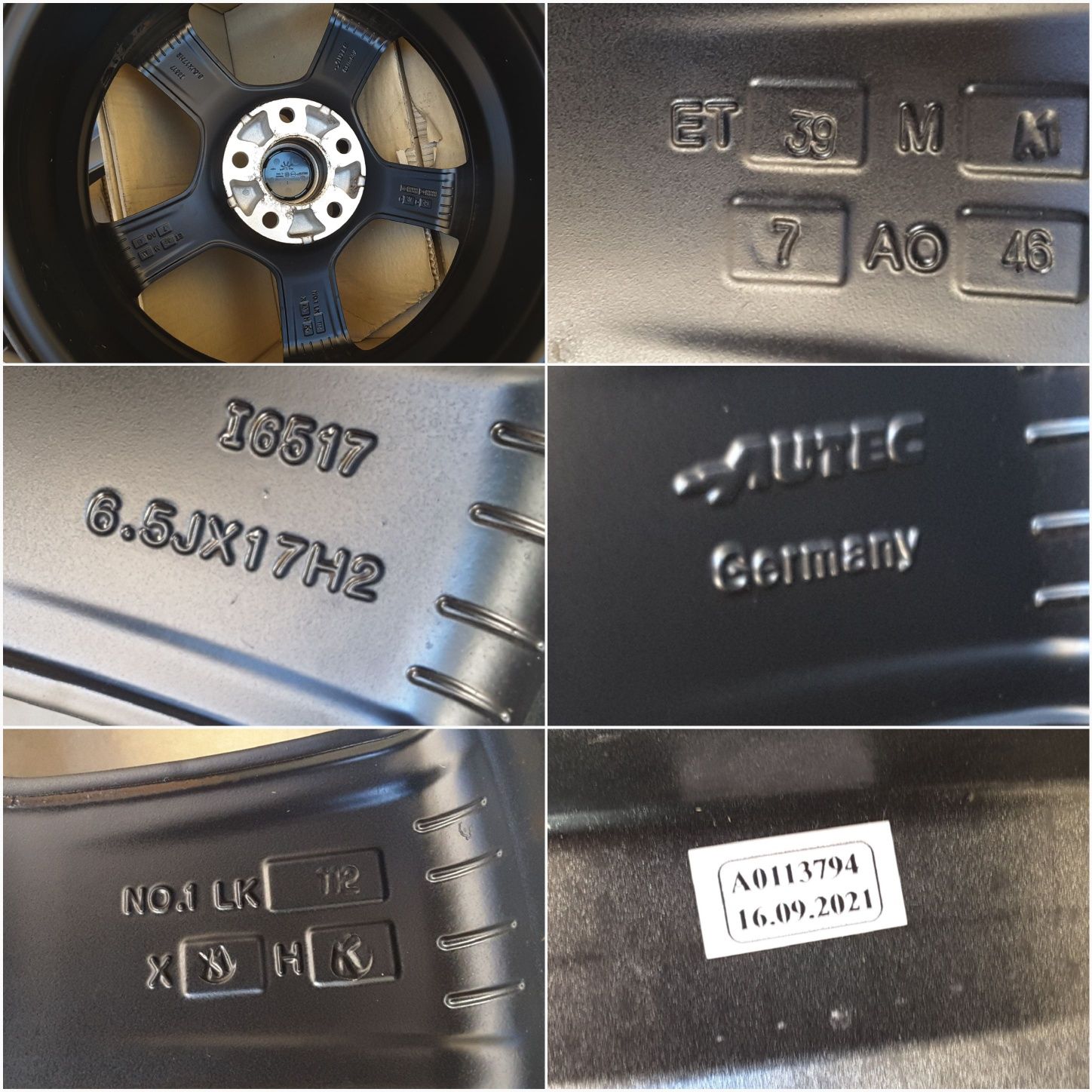 jante aliaj 17; 5x112; Vw Passat b6, b7, b8, Golf 5,6,7, Caddy, jetta
