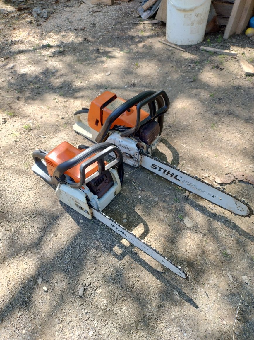 Vând 2 drujbe Stihl Ms 036 și Ms 180