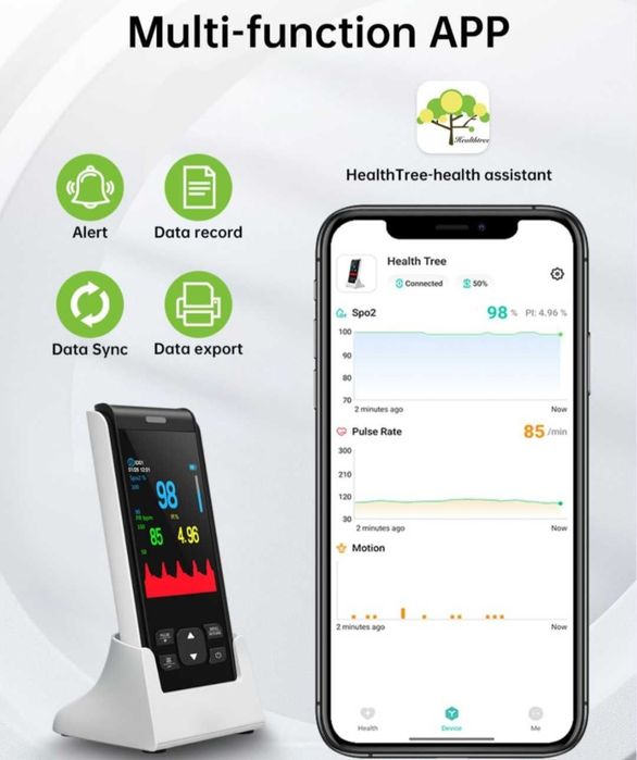Пулсов оксиметър HealthTree