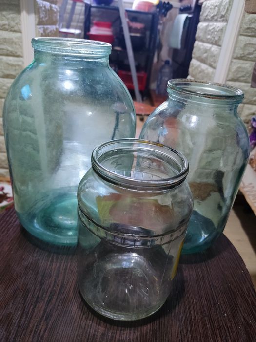 Банки стеклянные