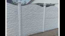 gard placi beton armat