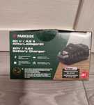 Incarcator rapid Parkside 20 V 4,5 ah cu ventilator racire