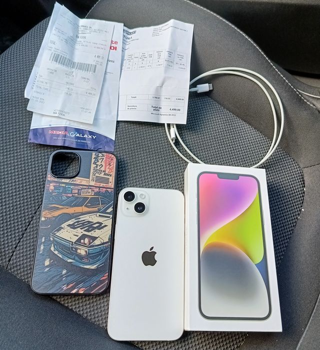 Iphone 14 Plus + 85% Factura cutie perfect