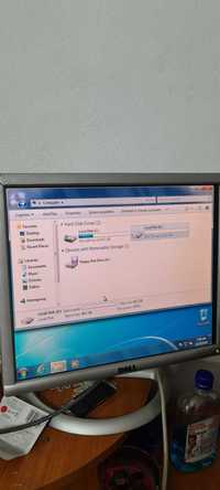 PC birou amd sempron 3600+ 4gb ram 160 gb hdd + monitor