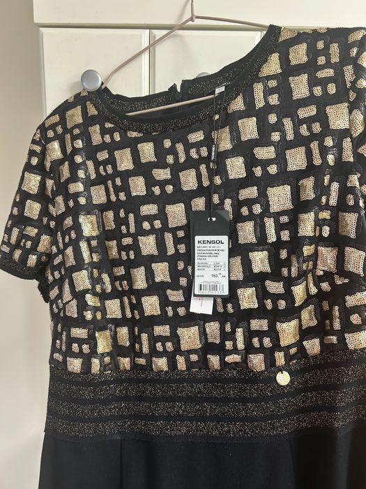 Kensol Яке от еко кожа с вата и гарнитура от зайче