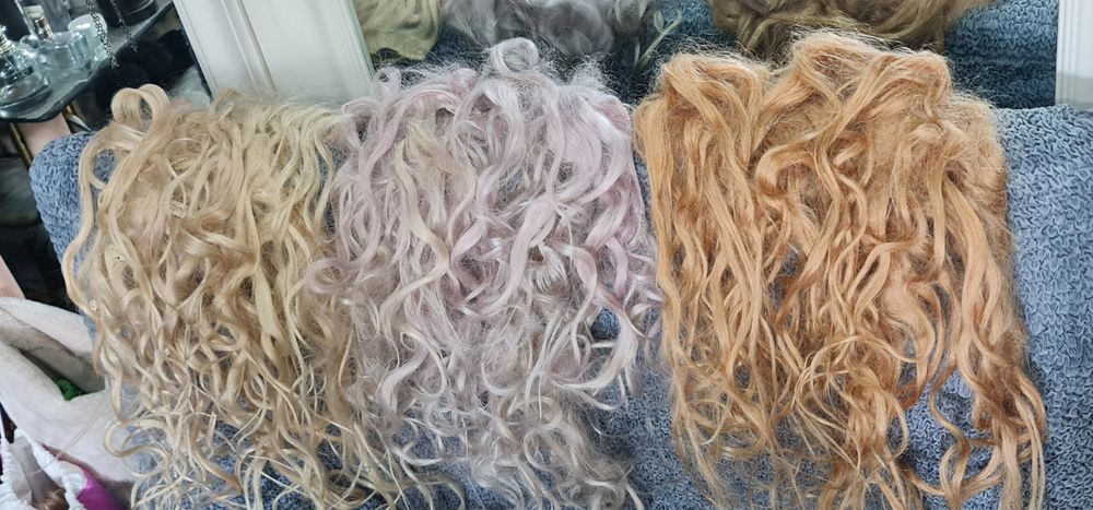 Vând extensii par natural lungime 60 cm clip online f dese și frumoase