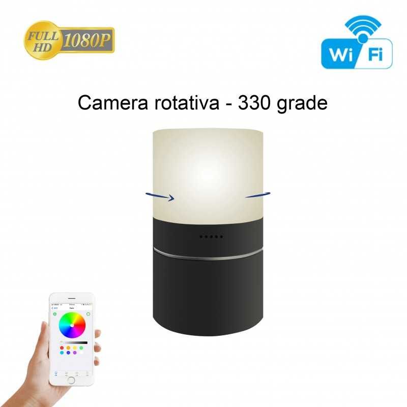 Lampa LED cu Microcamera si Microfon Smartech (Catalog Camere Spion)