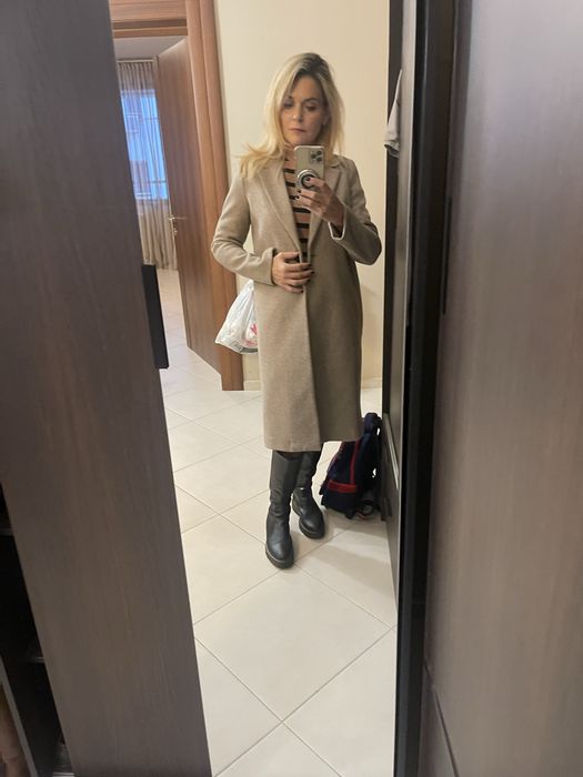 Палто Zara под коляното . Размер XS