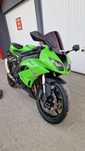 Kawasaki Ninja Zx6r 2009 2010 motocicleta verde 636 zx6 r