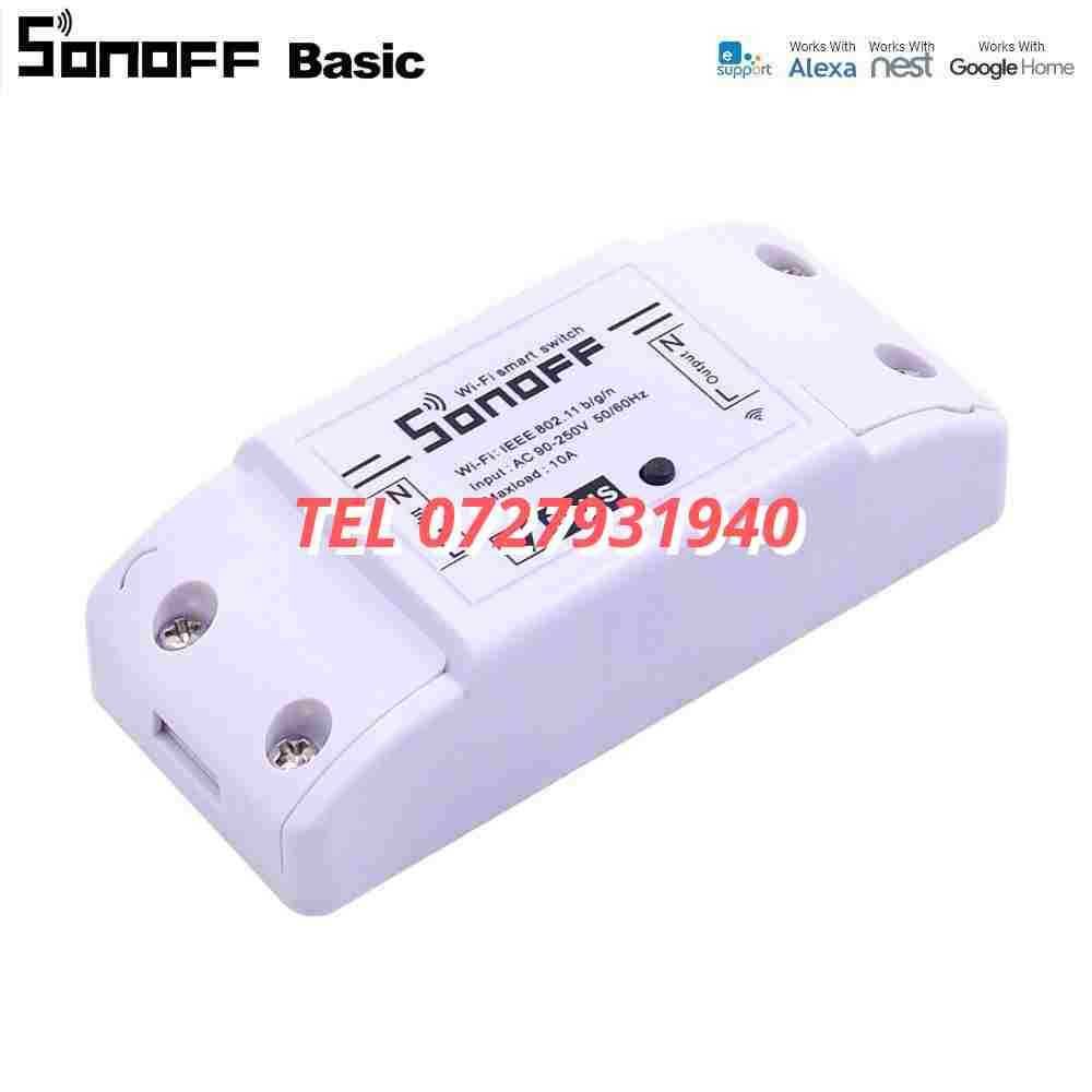 Intrerupator Wifi Sonoff 220v Control Electrocasnice Telefon