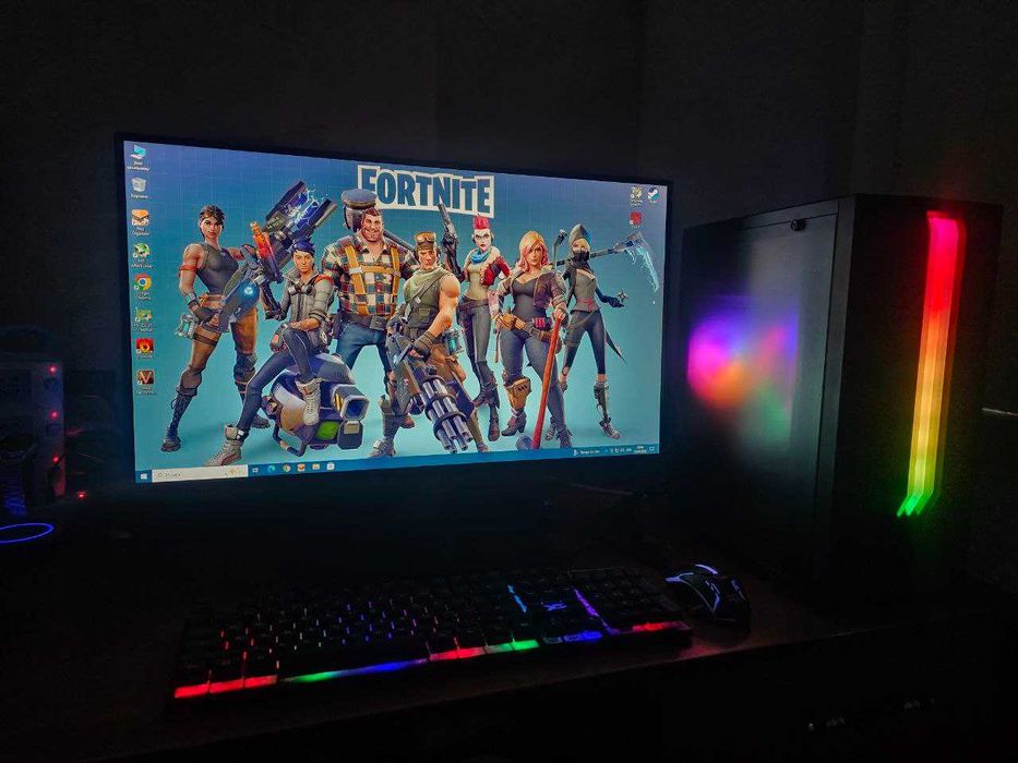 МощныйКомп-р. Все новое упаковке.Intel i5/RX570/12GB+27"монит(подарок)