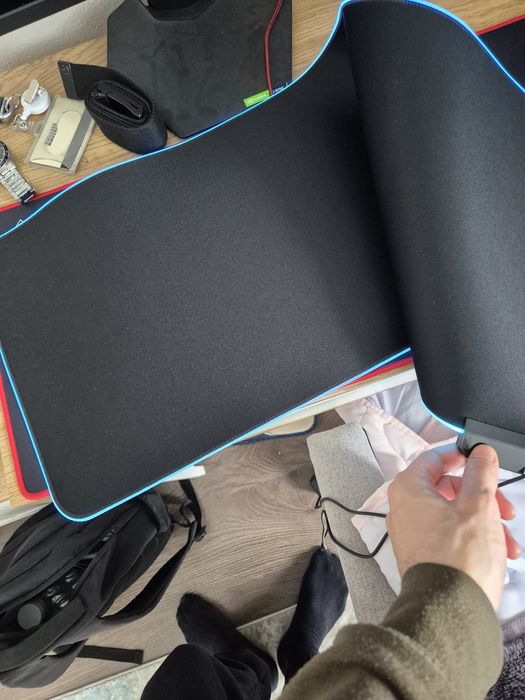 Mousepad 80x30 RGB NOU