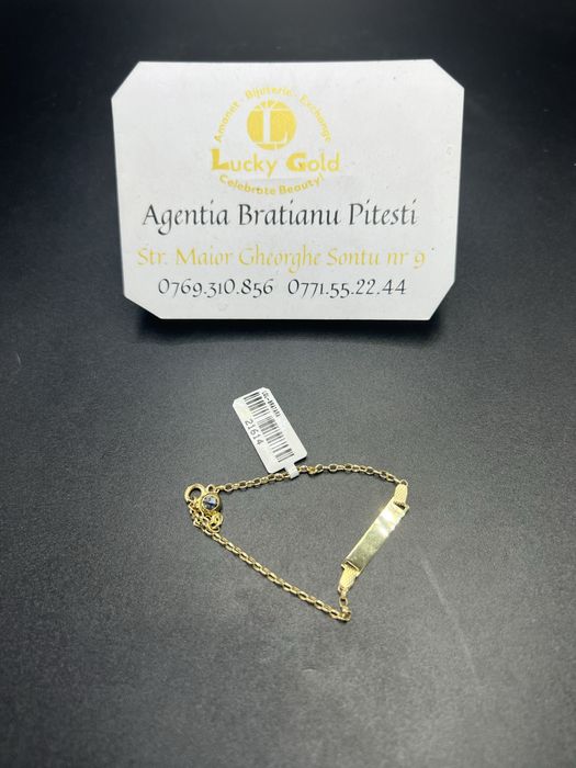 Bratara aur 14k 1.00 gr lungime 11 cm cod 21614