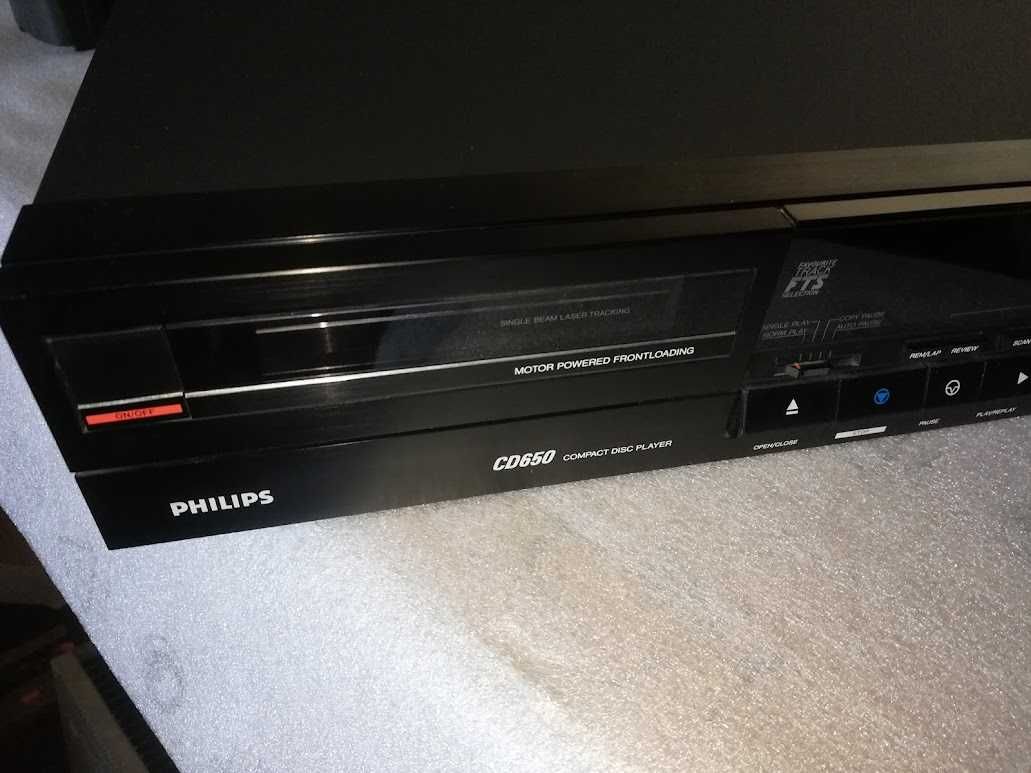 vand cd player Philips CD650, TDA1541 vintage