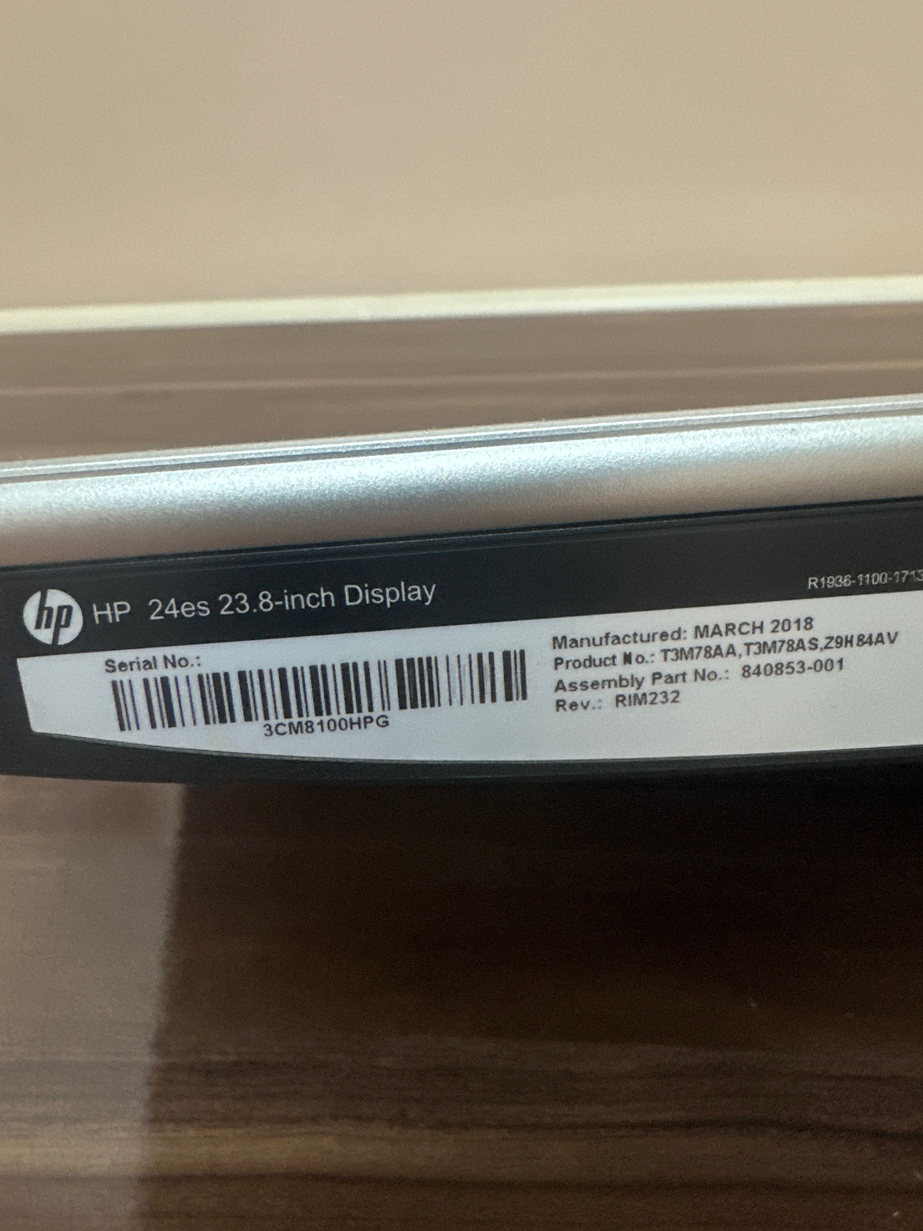 Hp монитор. В отличном состоянии