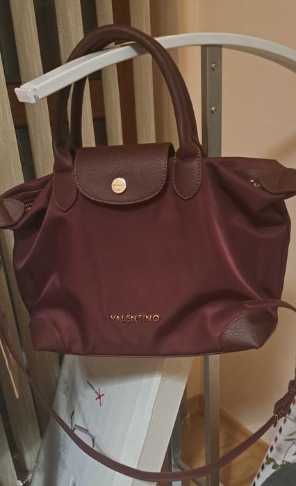 Чанта,,Valentino " бордо